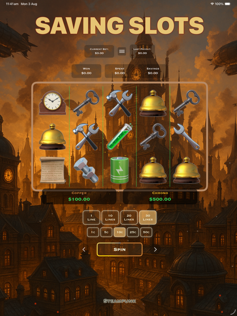 Saving Slots main machine placeholder