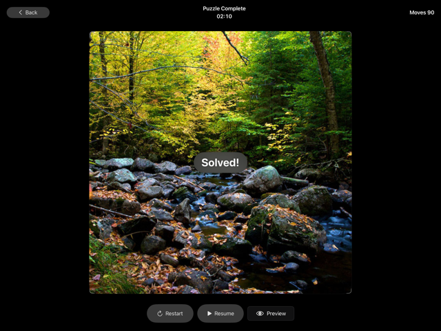 Completed puzzle screenshot placeholder
